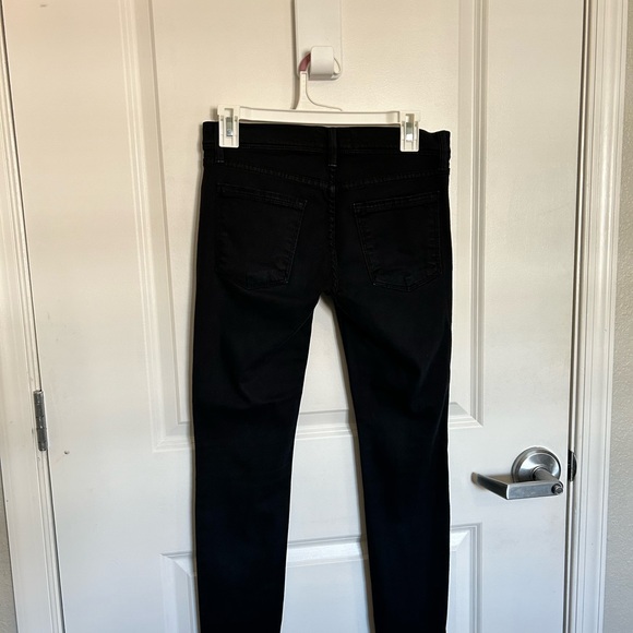 FREE PEOPLE | black denim mid rise fp jeans size 27 NWOT - Picture 6 of 6